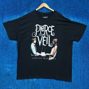 Pierce the Veil Selfish Machines Rock T-Shirt Size 2X